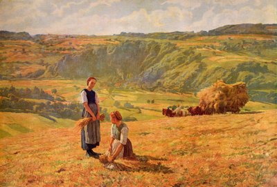 The Gleaners by Eugene Burnand